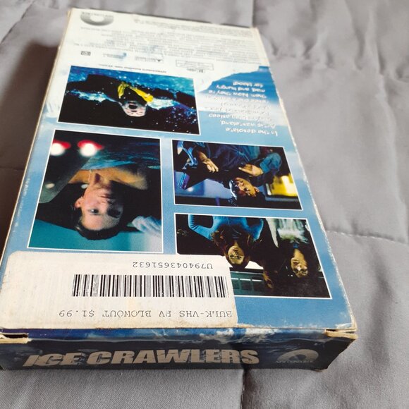 Ice Crawlers 2003 VHS Rare Horror Scifi New Concorde Roger Corman Y2K - Picture 6 of 9